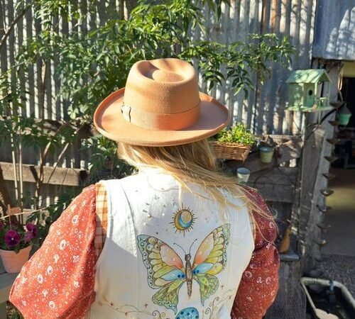 Butterfly & Moon Vest